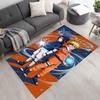 Naruto Character Customizable Name Floor Mat Perfect for Balcony Dormitory Outdoor Playrooms Antislip Carpet Office Home Decor