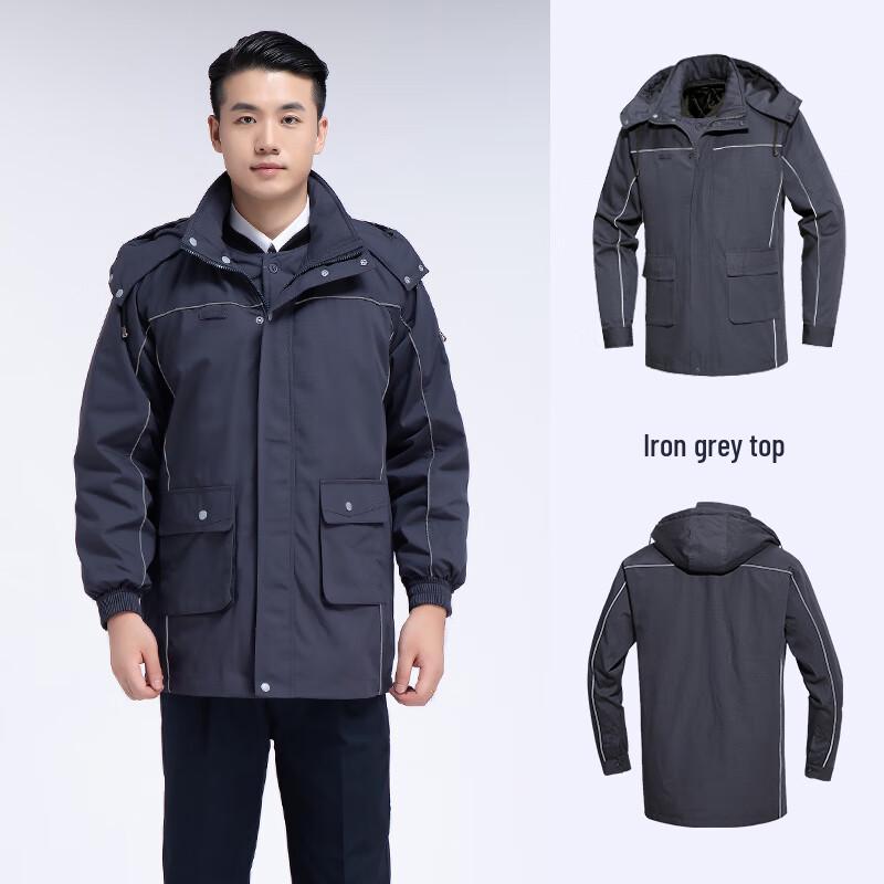 Съемная зимняя рабочая хлопковая куртка Fankefan 4XL