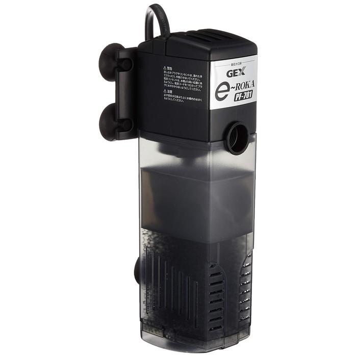 [GEX] AQUA FILTER e-ROKA PF701 – Long Shower Type with Aeration & Flow Control – Submersible Filter for 60-90cm (24-35 Gallon) Aquariums.