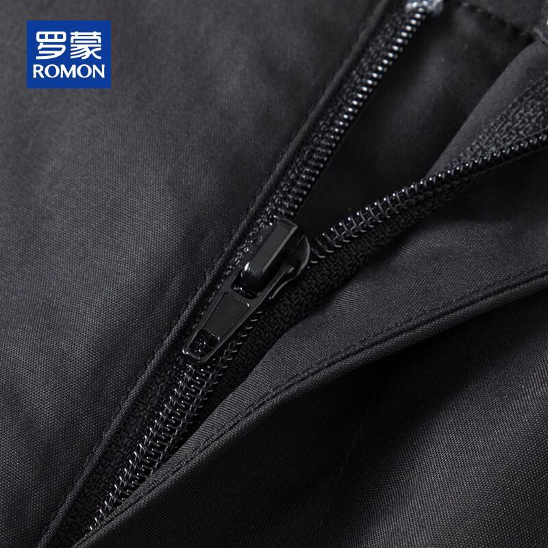 ROMON Men's 90% Duck Down Thermal Straight-Leg Winter Pants