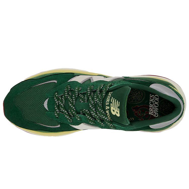 Bricks & Wood x New Balance 57/40 Unisex Sneakers Green White M5740BW