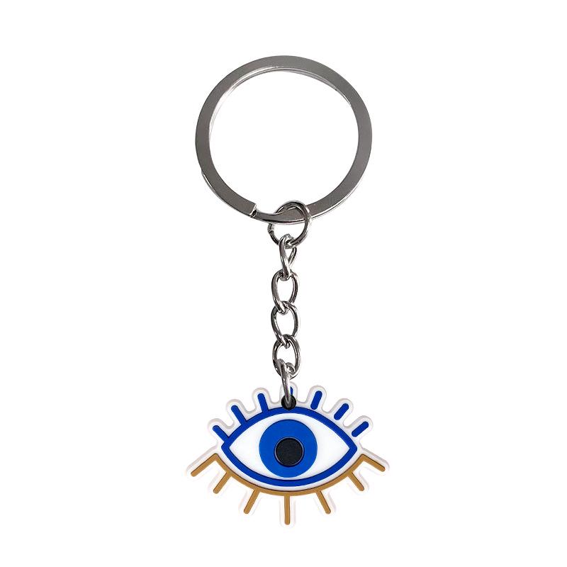 Evil Eye Keychain: Trendy Backpack Pendant & Ornament, Hot New Item with No Infringements