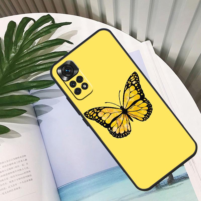 Luxury Butterfly Funda For Xiaomi Redmi Note 14 13 10 11 12 15 Pro Plus Case For Redmi 15C 14C 10C 12C 13C 15