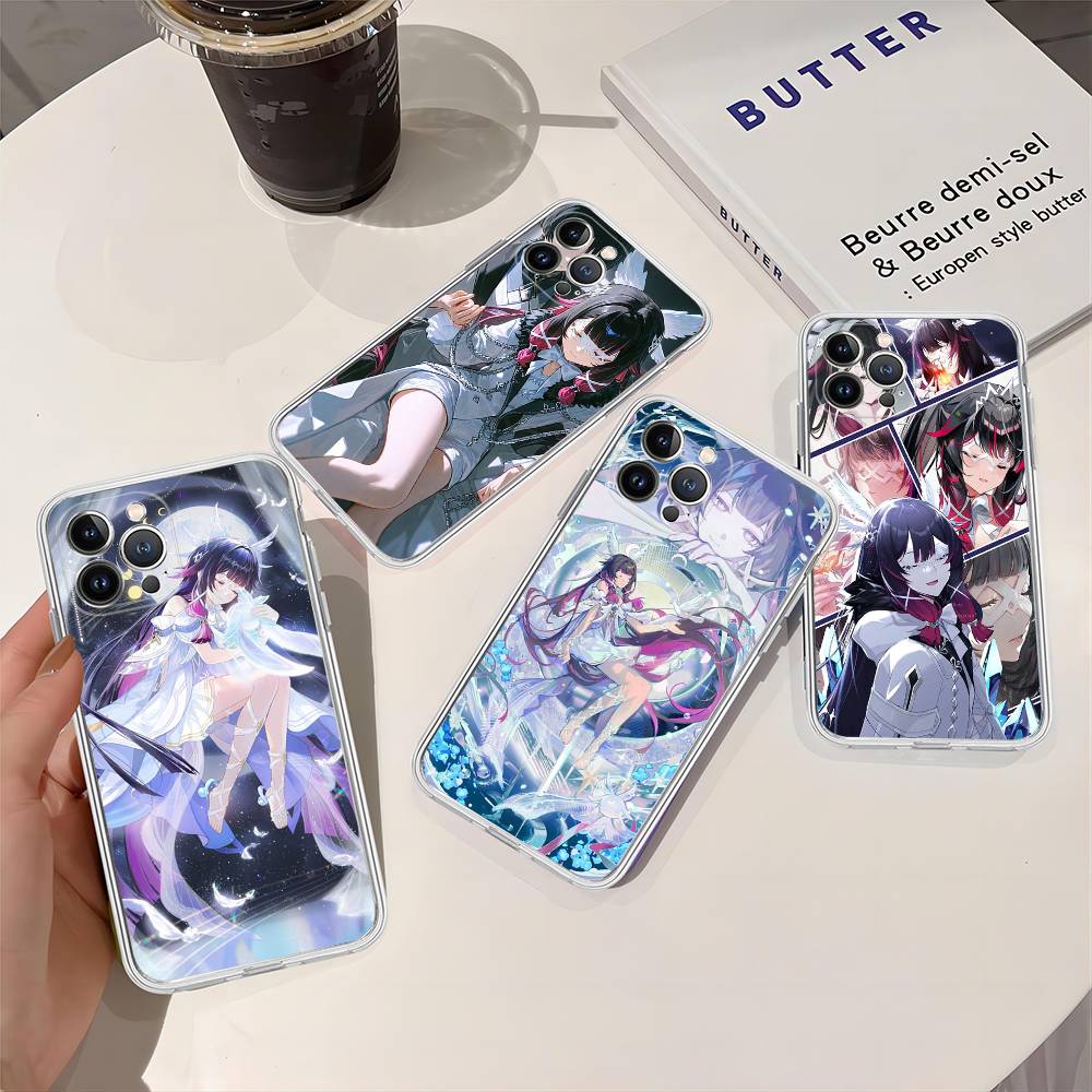 Genshin Impact Columbina Phone Case For IPhone 17 16 15 Plus 14 13 Mini 12 11 Pro Max Soft Shell Cover