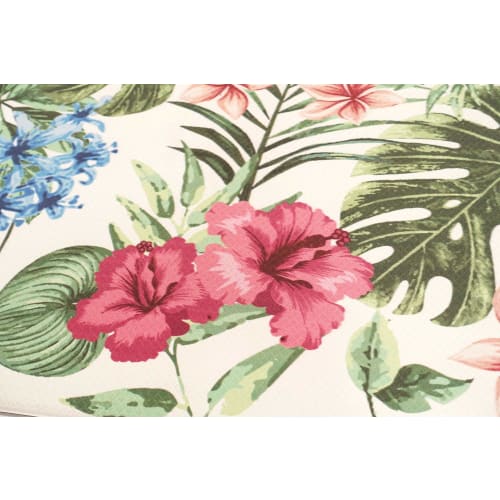 Arie PVC Mat, Stain-Resistant, Easy to Clean, for Kitchens, Living Rooms, Resort Style, Green, Approx. 45 x 180 cm