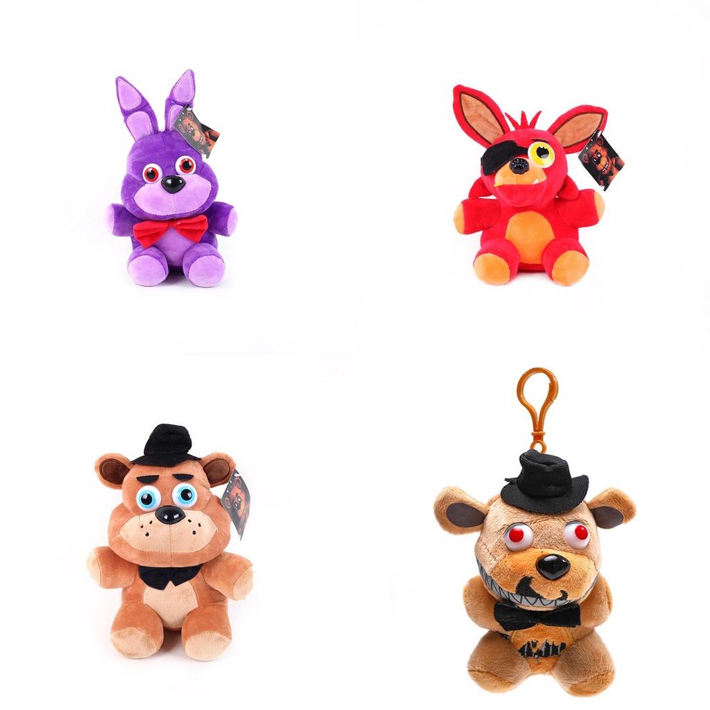 New Five Nights At Freddy's Soft Plush Keychain Doll Perfect For Kids And Collectors
