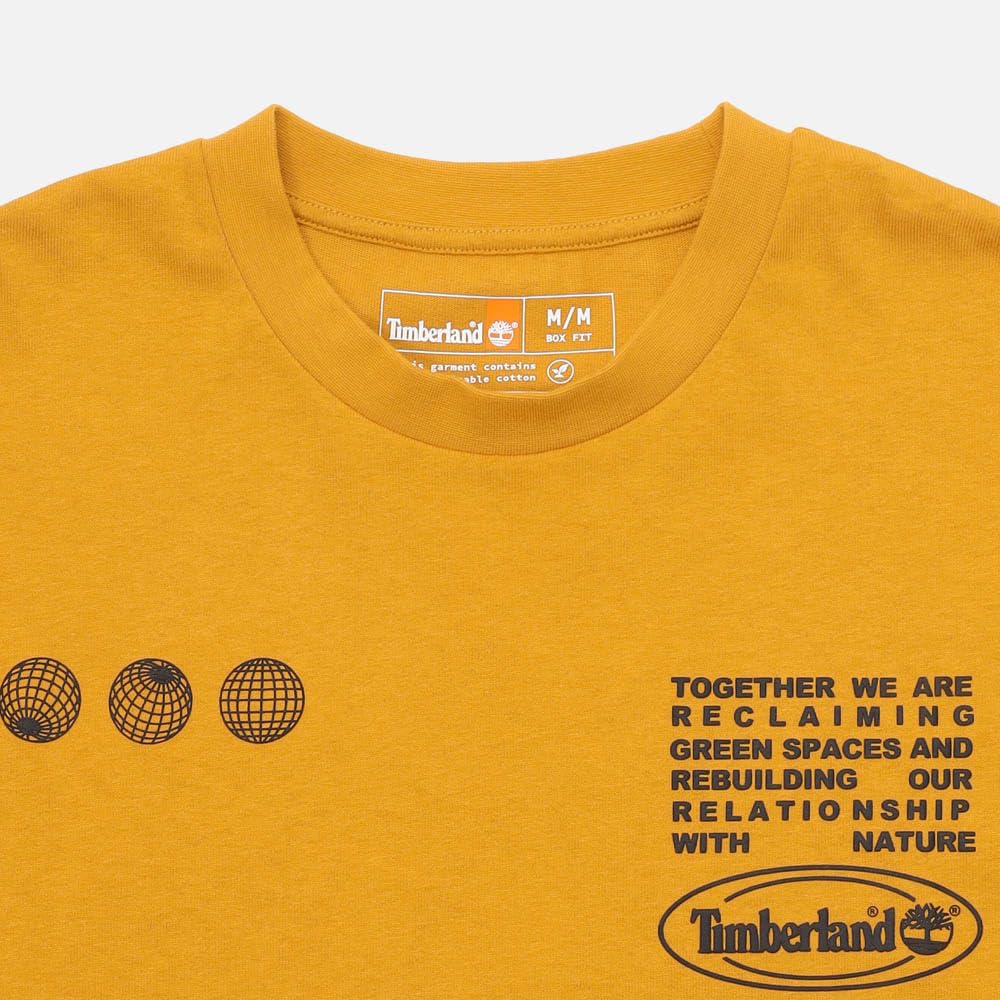 Timberland Men's Long Sleeve Graphic T-Shirt, Chai Tea, XL, TB0A65XUEFM1