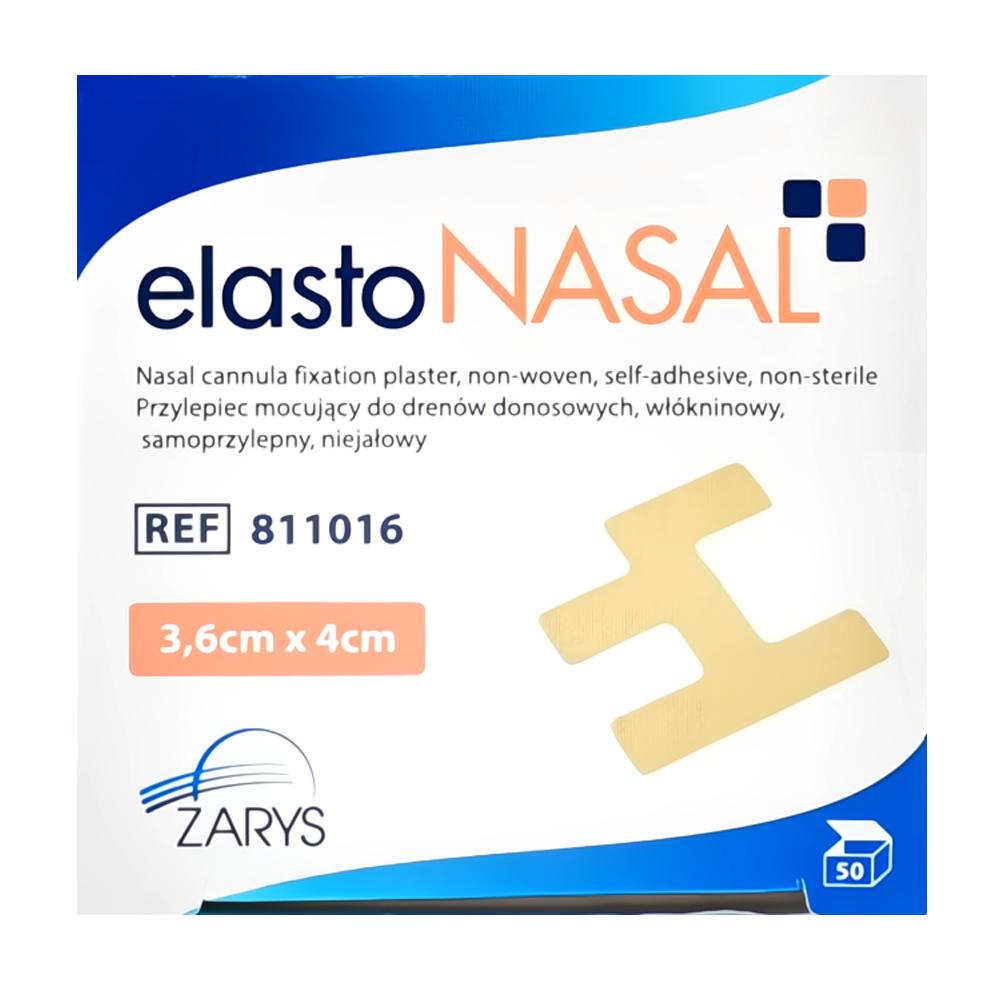 Elastronasal Plaster for Fixing Nasal Drains for Newborns 3.6cm x 4cm 50 Pcs