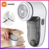 Xiaomi Portable Battery Operated Lint Remover Dry Battery Fabric Shaver Requires 2 AA(No Battery) Cordless Clothes Defuzzer for Travel