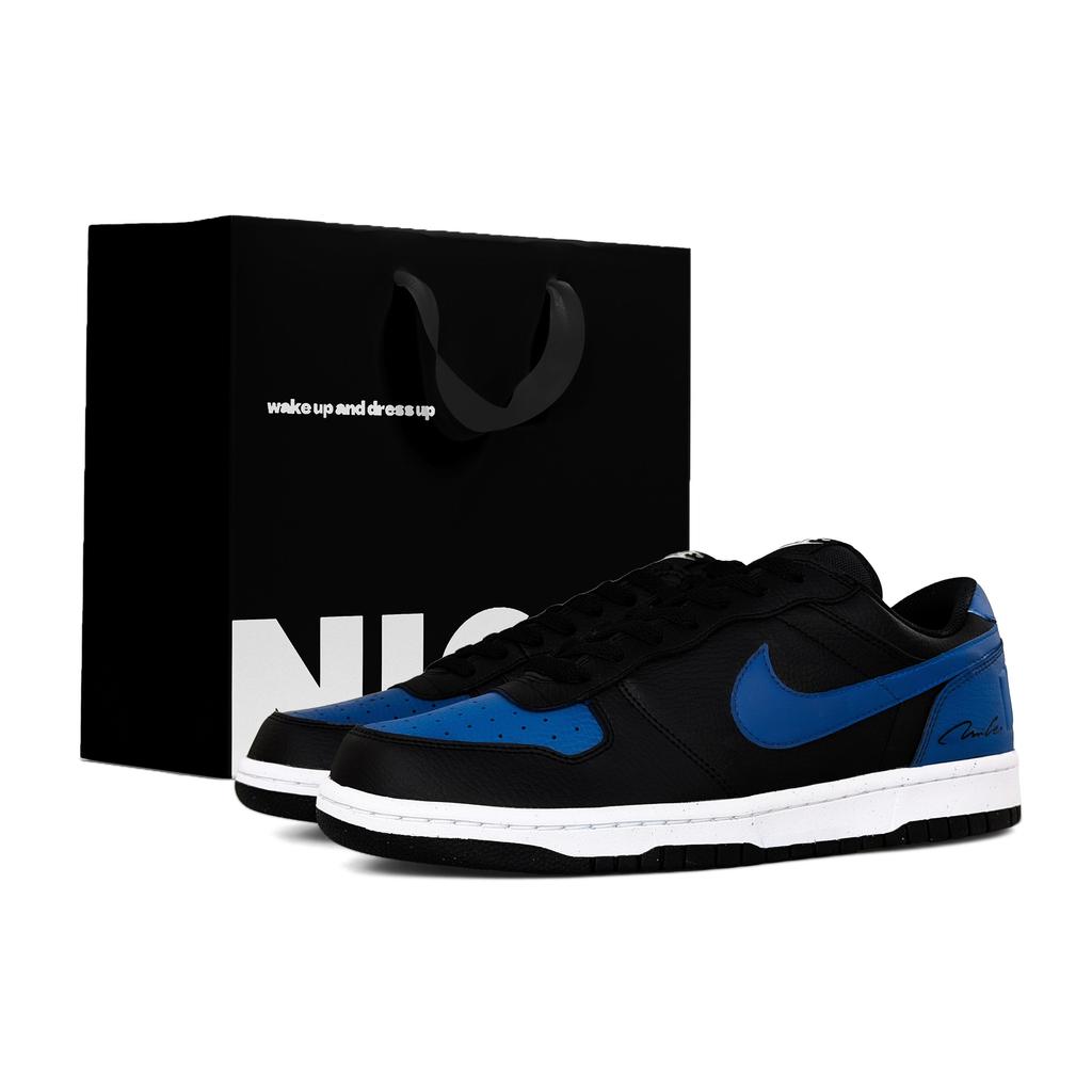 Nike Big Abrasion Resistant Low top Skateboard Shoes Men's Royal Blue 355152-016(Team537-LK)