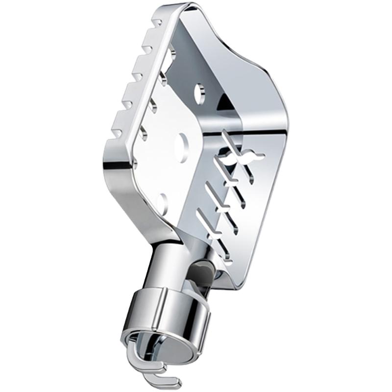 Quick Drain Soap Dish Holder Bathroom Soap Storage Solution Clip On Adjustment Bathroom Accessories Simple Installation