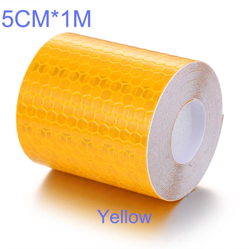Solid Color Reflective Stickers Personality Waterproof Car Class Modification Warning Signs Highlighting Safety Reflective StripPinstriping Tape 3