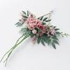 Artificial Silk Flower Wreath with Iron Wire for Front Door Garden Wedding Party Decorations