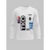 Men's 3D Stripe Printed Long-sleeved T-shirt, Comfortable, Breathable and Versatile Men's Top