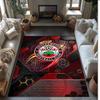 Tappeto in Velluto di Cristallo con Stampa del Southampton Football Club, Comodo Assorbente d'Acqua Antiscivolo per Pavimenti Interni