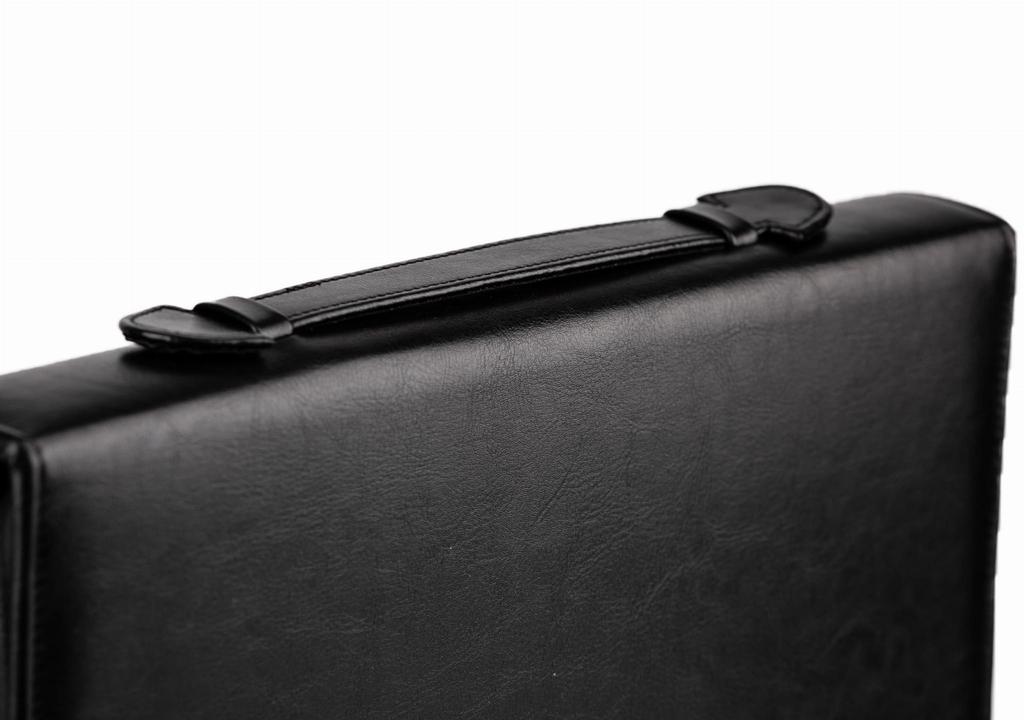 Elegancka aktówka konferencyjna tizano bw04 - biwuar a4 z kalkulatorem i ringiem