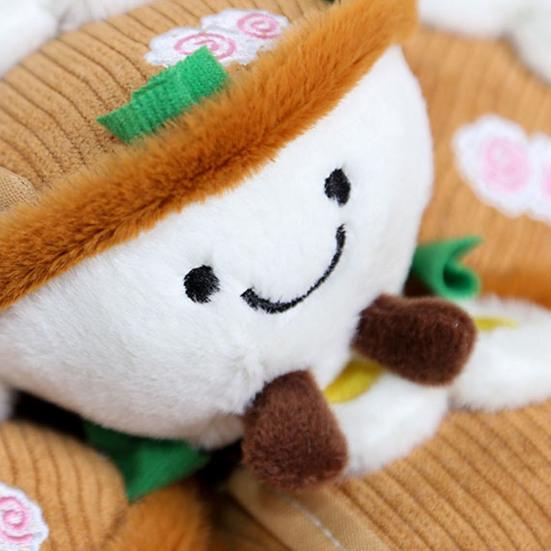 Plush Cartoon Ramen Bowl Toy with Ball Chain Stuffed Lamian Noodles Doll Keychain Pendant Bag Charm Backpack Hanging