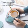 Multifunctional 55°C Constant Temperature Cup Warmer Pad for Home and Dorm Use.
