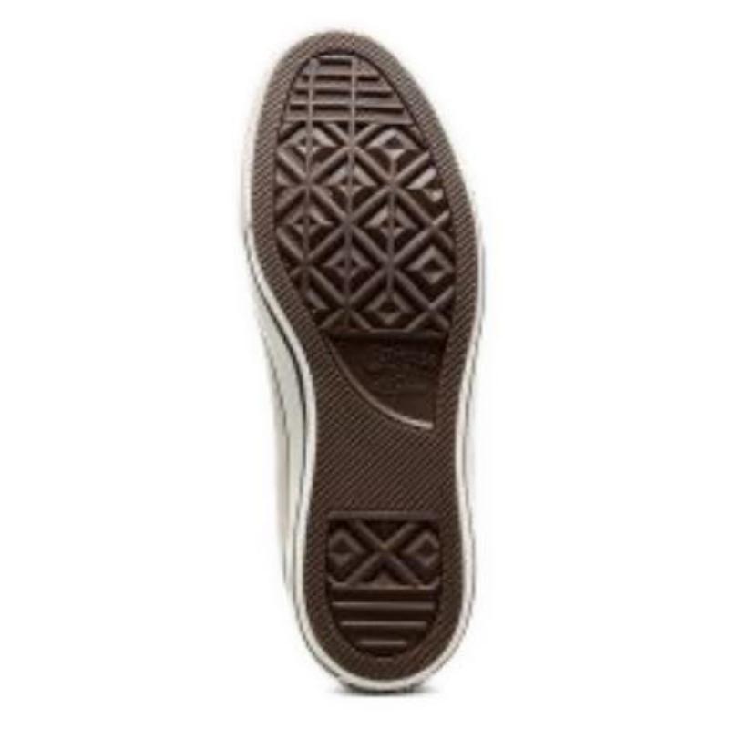 Converse All Star Perfed Overlays Classic and Versatile Abrasion Wrapping Lightweight High Top Espadrilles Unisex Beige Brown