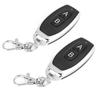 2pcs 433MHZ 2 Button Duplicate Controller Electric Door Remote Control Cloner