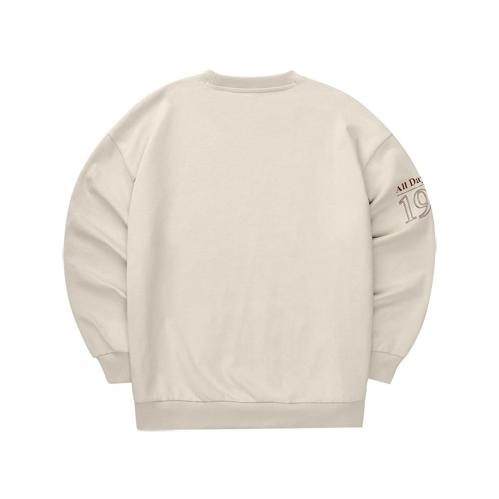 Skechers Retro Sports Loose Fit Crew Neck Sweatshirt Unisex sweatshirt Light-Brown L324U096-0046