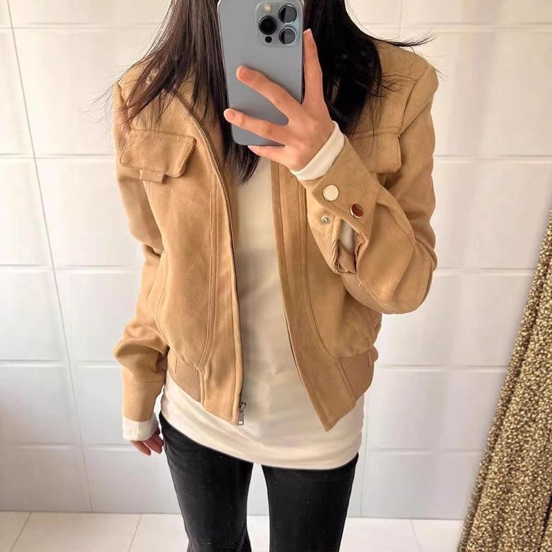 Women's Soft & Sticky Thermal Fleece T-Shirt: White Base Layer, Dropped Shoulders, Slim Fit, Long Sleeves - New Autumn/Winter Korean Style