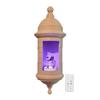 1/2Pcs Puerto Rican Garita Wall Coqui Lamp Battery Powered 3D Printed Frog Bedroom Living Room Outdoor Garden Wall Mount LED Light