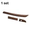 3pcs For Honda Accord 8th Gen 2008-2013 Car Dashboard Strips Trim black brushed Interior Auto Parts Accessories