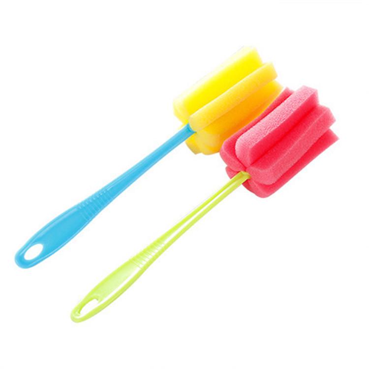 Durable Thickened Sponge Cup Brush for Kitchen Cleaning
