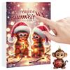 2025 Christmas Advent Calendar Empty Box 24 Days Countdown DIY Fillable Gift Christmas New Year Party Kids Surprise Gifts