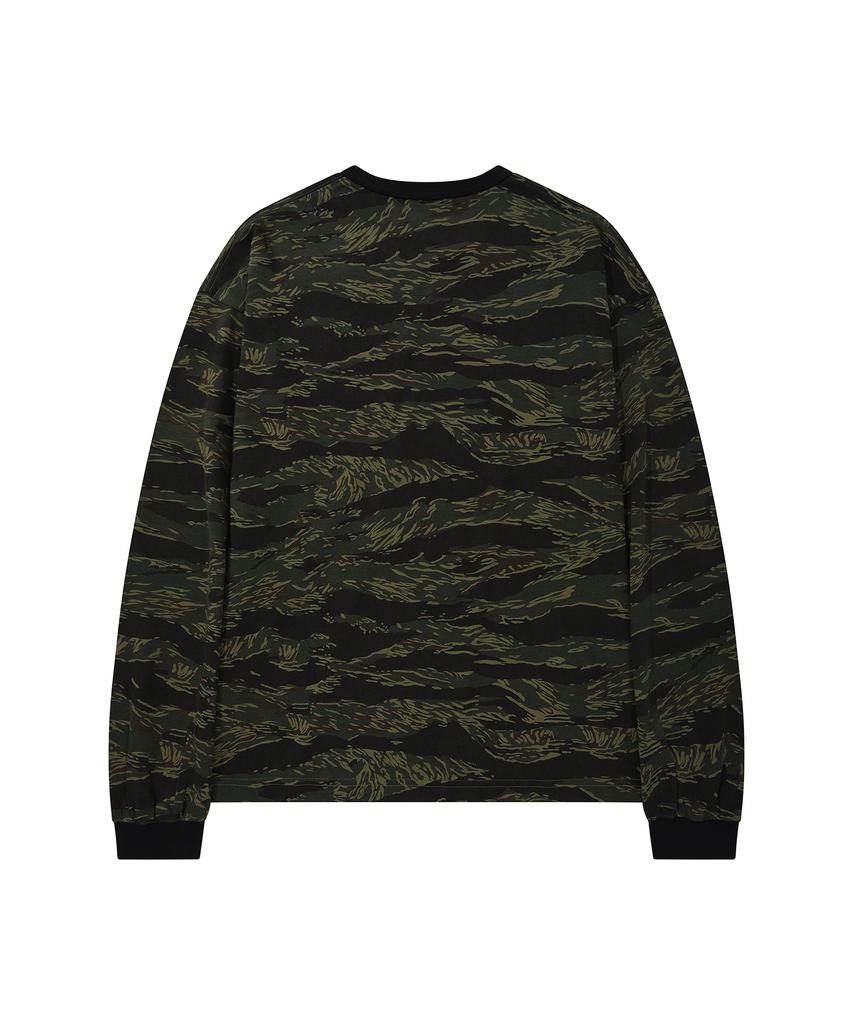 Treasure Flame Logo Long Sleeve Camo