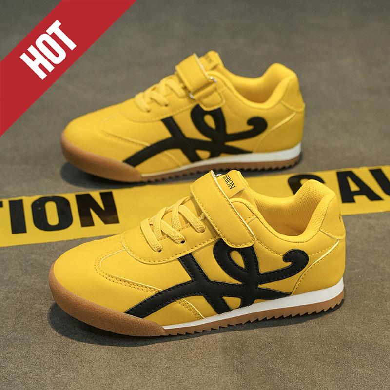Children Boys Sports Running Shoes Leather Lightweight Breathable Comfortabe For Girls Boys Casual Running Walking Kids Sneakers 31