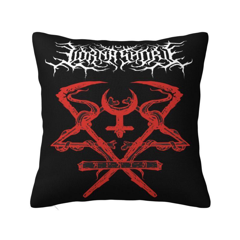 Custom Shores Band Death Metal Lornas Pillow Case 40X40Cm Nordic Cushion Cover Soft Pillowcase