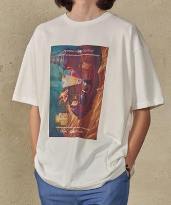 TRIP LE SENS Unisex Common Things Graphic T-Shirts_White