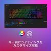 [English Layout] HyperX Alloy Origins RGB Mechanical Gaming Keyboard with Blue Switches for Gamers (Product Code: 639N4AA#ABA)