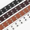 Womens Elegant Faux Leather Waist Belt With Unique Star Eyelet And Punk Features