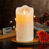 LED Electronic Candle Lamps 2PCS Creative Flameless Candle Lights With Remote Control Rechargeable for Home Birthday Decorative