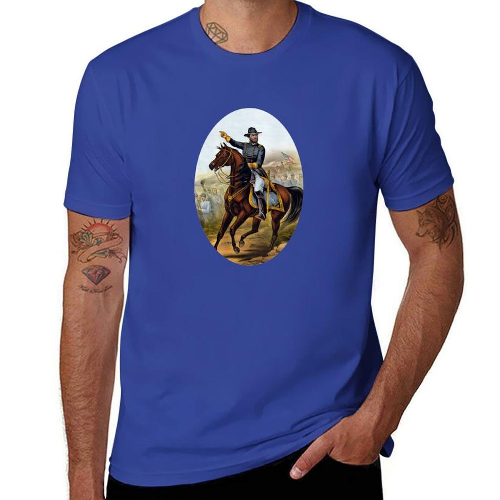 General US Grant  Our Old Commander Tshirt Aesthetic clothing new edition quickdrying plain white t shirts men
