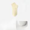 Women's Summer Thin Mesh Breathable Massage Bottom Sweat Absorbing Deodorizing Short Cotton Socks