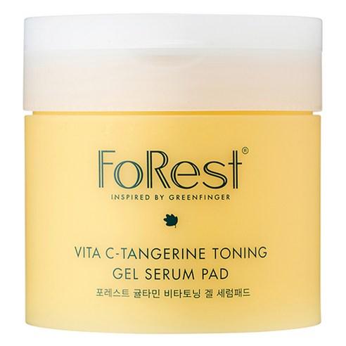 Greenfinger Forest Tulamin Vita-Toning Gel Serum Pads 150ml, 1 bottle, 75 pads
