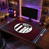 Bologna FC Theme Pattern Mouse Pad, Soccer Logo Design XXL Gaming Desk Mat Non-Slip Computer Mouse Pad