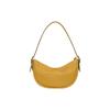Coach Luna 27 Reißverschluss Rindsleder Hand-Schultertasche Damen Gelb