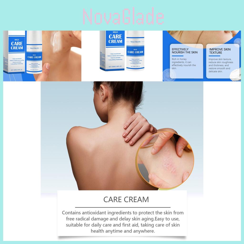 West Month Nourishing Moisturizing Cream For Gentle Skin Care And Hydration