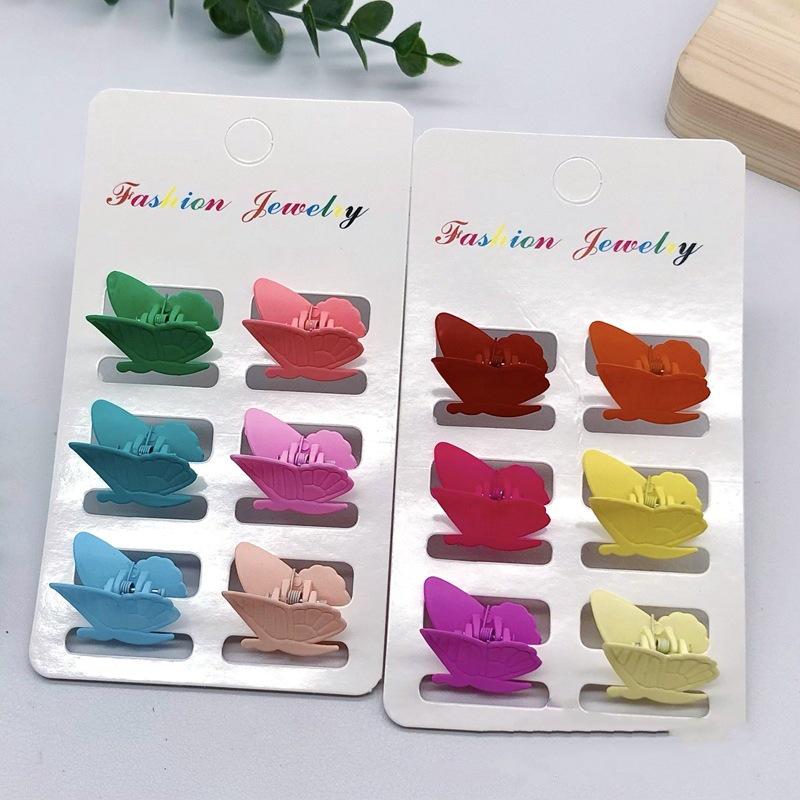 

Элегантная женская черная заколка-краб для волос для кос и челок