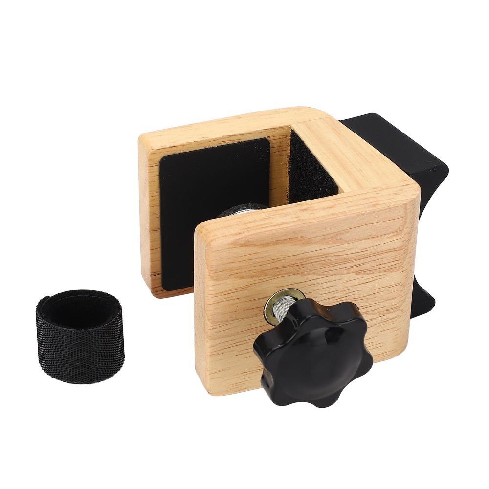Black+Wood color Guitar Neck Rest Adjustable Clamp Table Clamp Guitar Stand  For Guitar