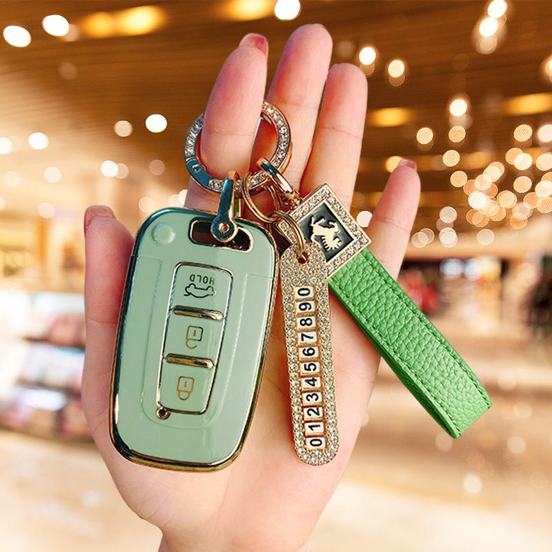 Applicable to Beijing Hyundai car key set x35 Fista ix25 Elantra shell name picture Sonata Yue buckle all-inclusive