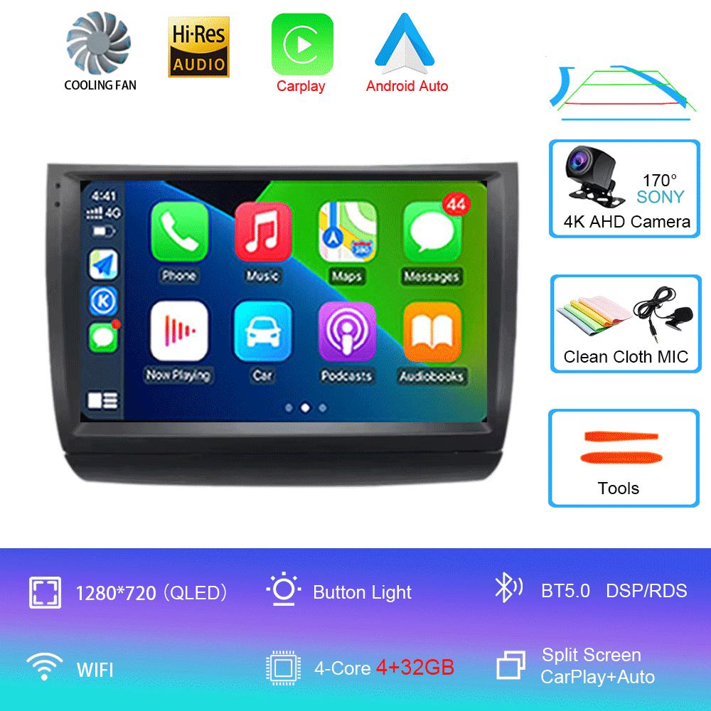 

Автомобильное радио Android 14 Carplay Auto WIFI+4G для Toyota Prius 20 2002-2009 Мультимедийный видеоплеер GPS-навигация Стерео Головное устройство