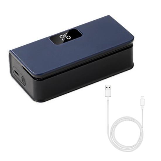 Mini Bag Sealer And Cutter with LED Display USB Rechargeable Sealing Machine for Chip Bags Portable Plastic Bag Resealer 1600mAh Battery