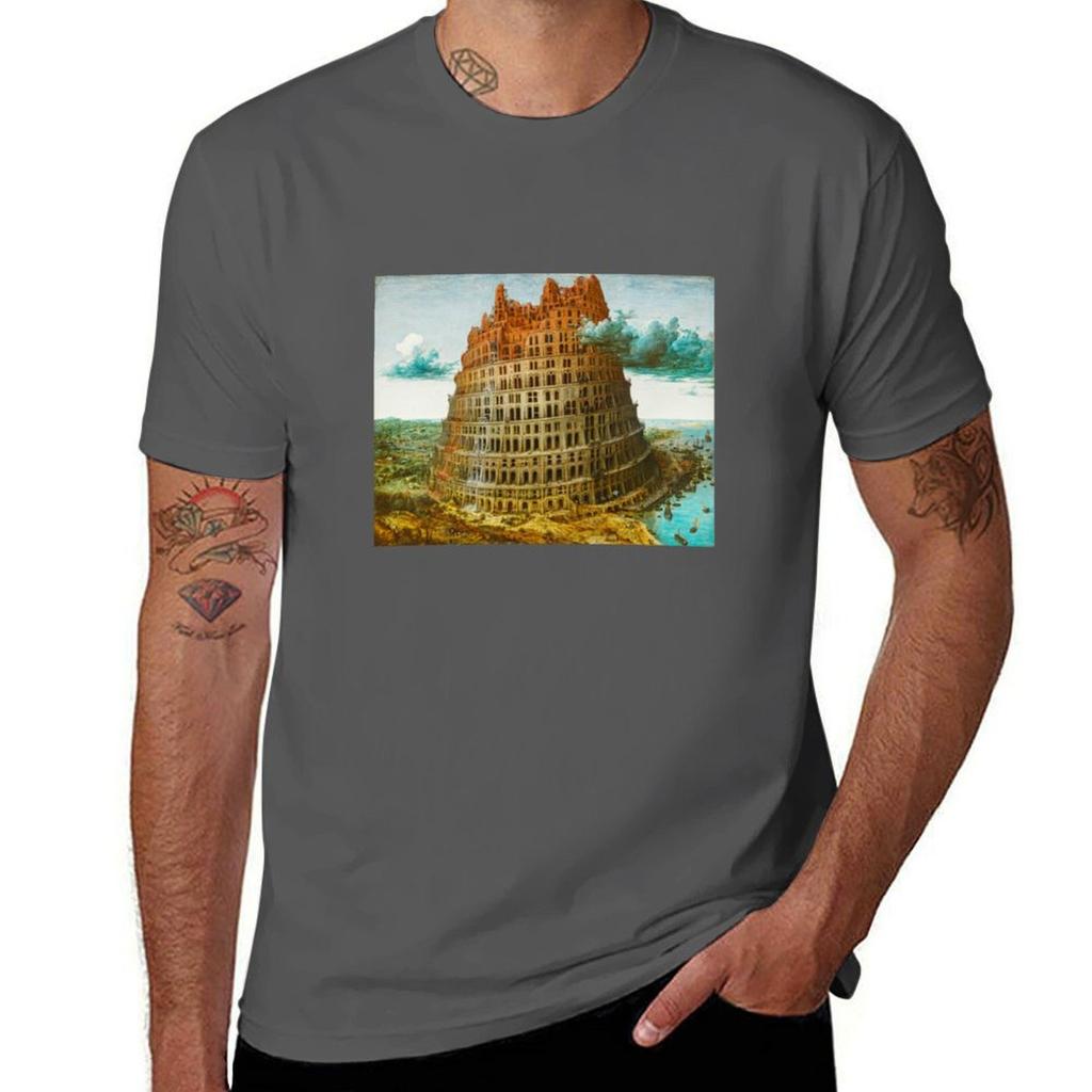 The (Little) Tower Of Babel Pieter Bruegel The Elder TShirt Holiday Party For Unisex TShirt