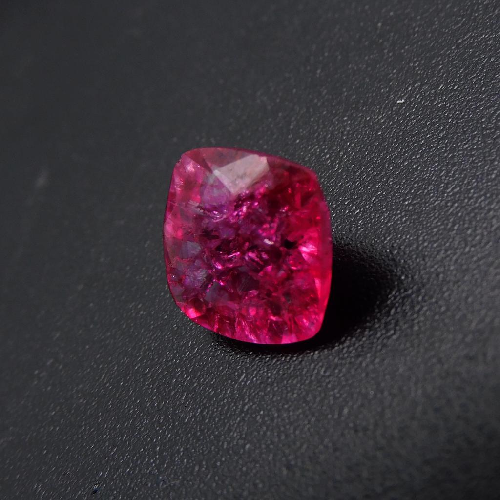 2.50 Ct Natural Ceylon Pink Sapphire Square Cushion Cut CERTIFIED Loose Gemstone P-983-Sa